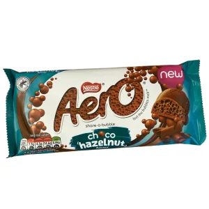 Aero Bar: Hazlenut Lrg 90g