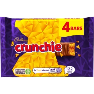 Cadbury Crunchie: 4-Pack Mini's 104g
