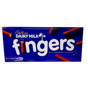 Cadbury Fingers: Milk Chocolate .25lbs
