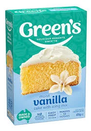 Green's- Vanilla Cake Mix 221g