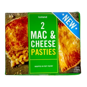 Iceland- Mac & Cheese Pasties