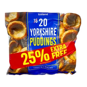 Iceland- Yorkshire Pudding 7.700 OZ