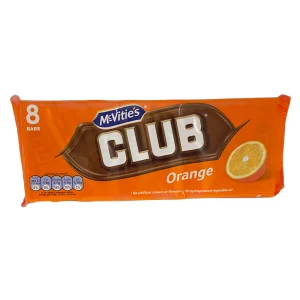 McVities Club: Orange 7-Pack 154g