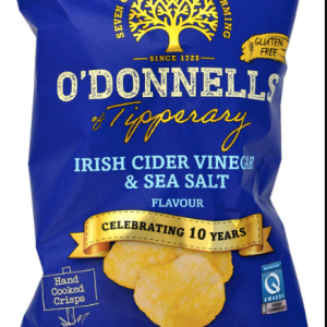 O'Donnell's Irish Wider Vinagar Sea salt