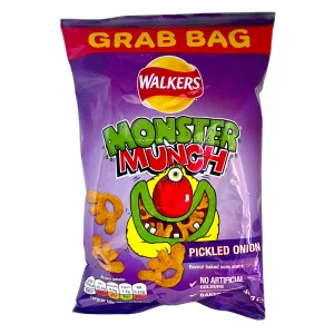 Walkers Crisps Monster Munch- Pickled Onion 1.411 oz